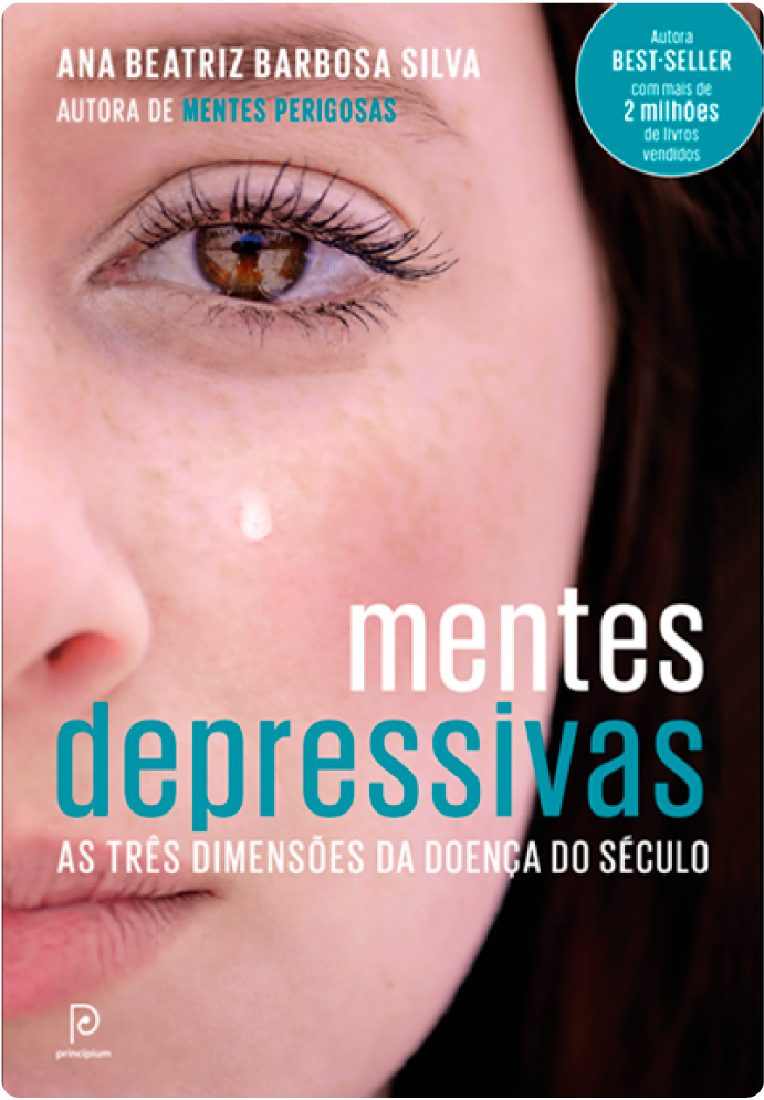 Capa do livro Mentes Depressivas